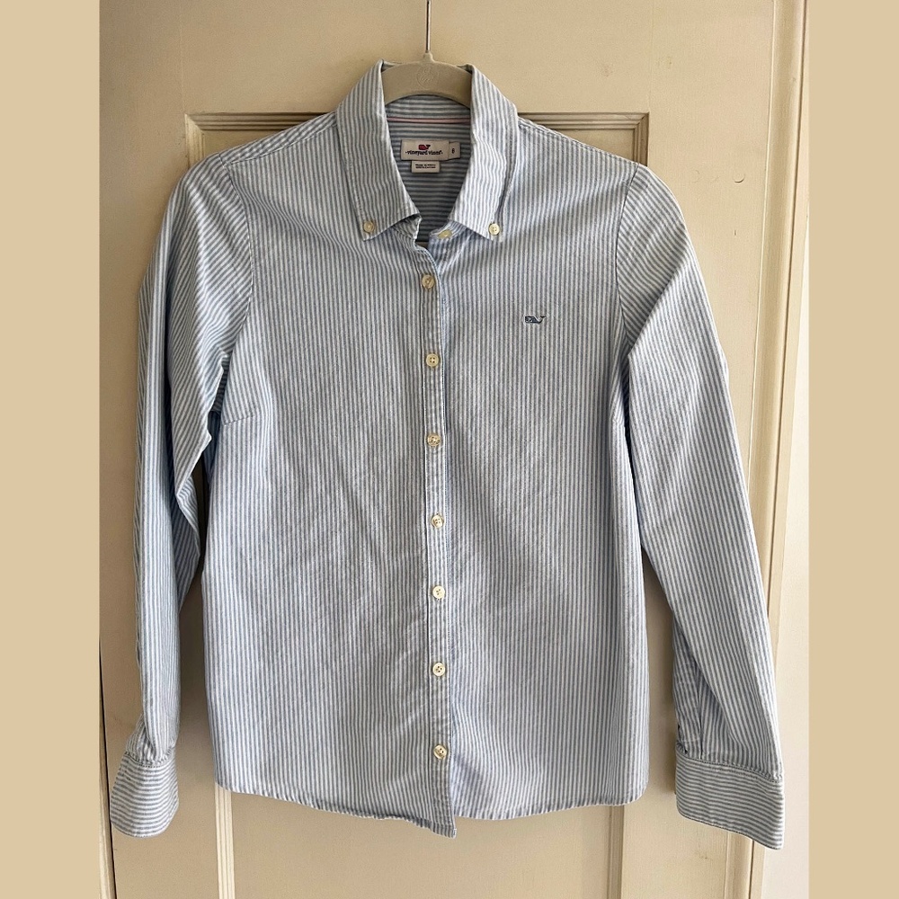 Vineyard Vines Button-Down Oxford Shirt, Size 6